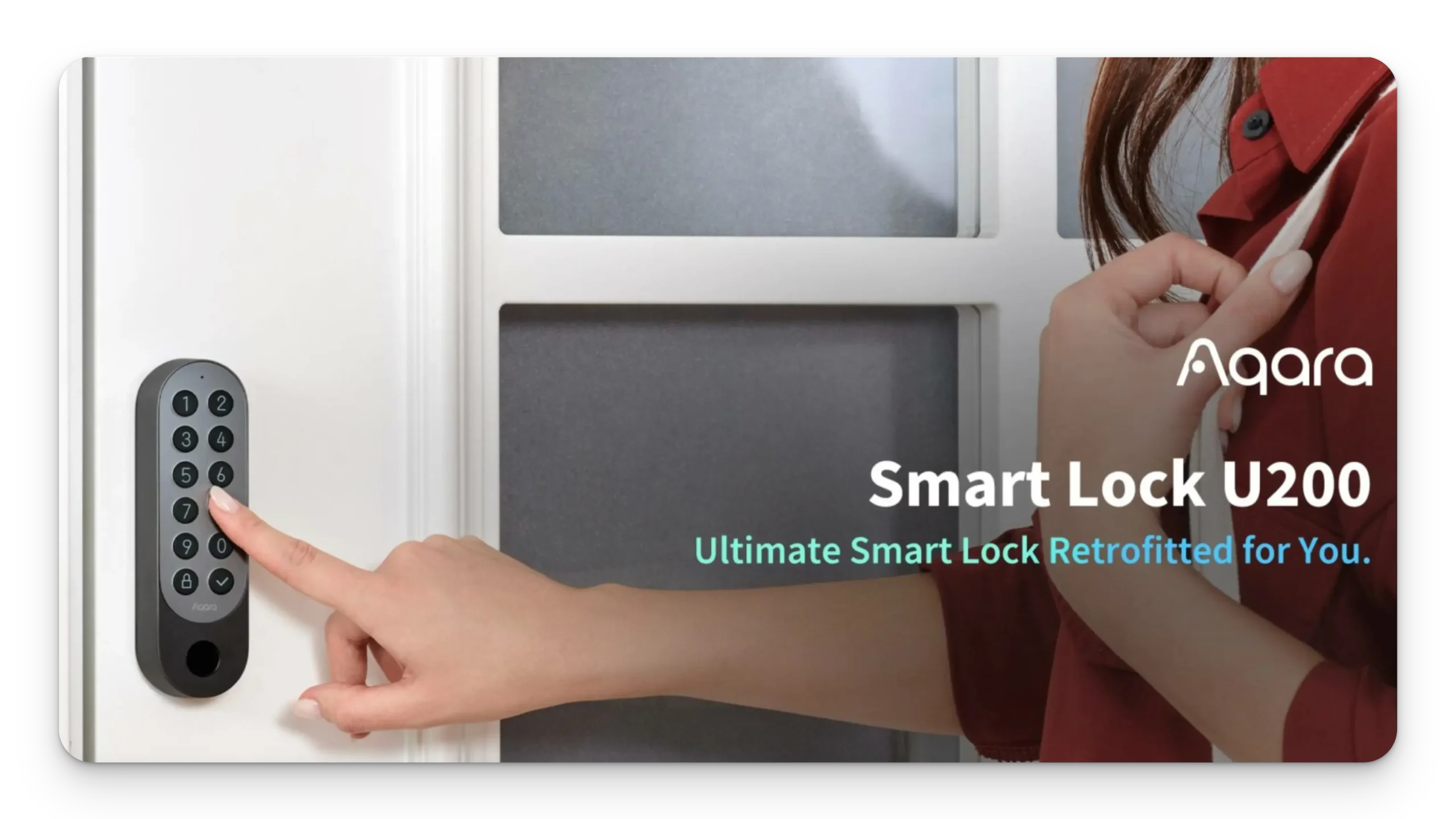 독일 스마트 도어락 Aqara U200