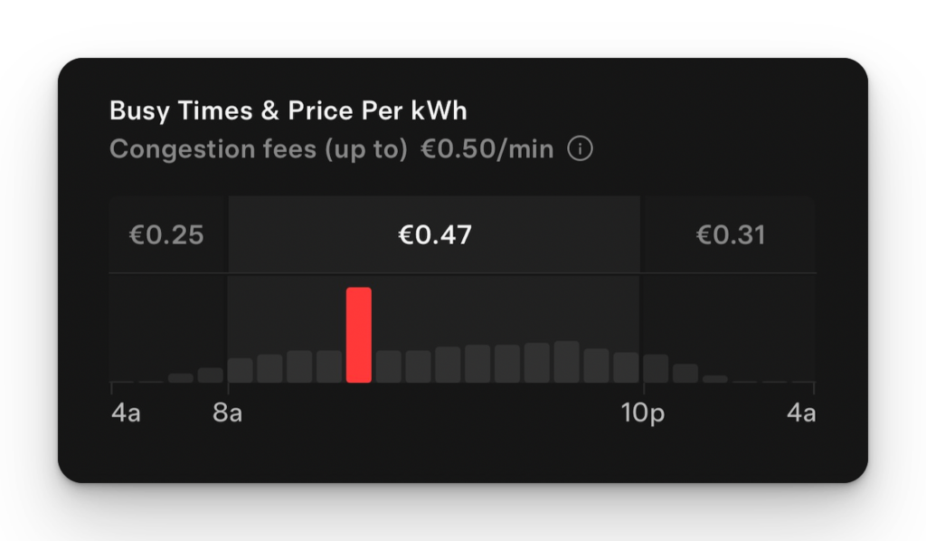 슈퍼차저 시간대별 충전요금